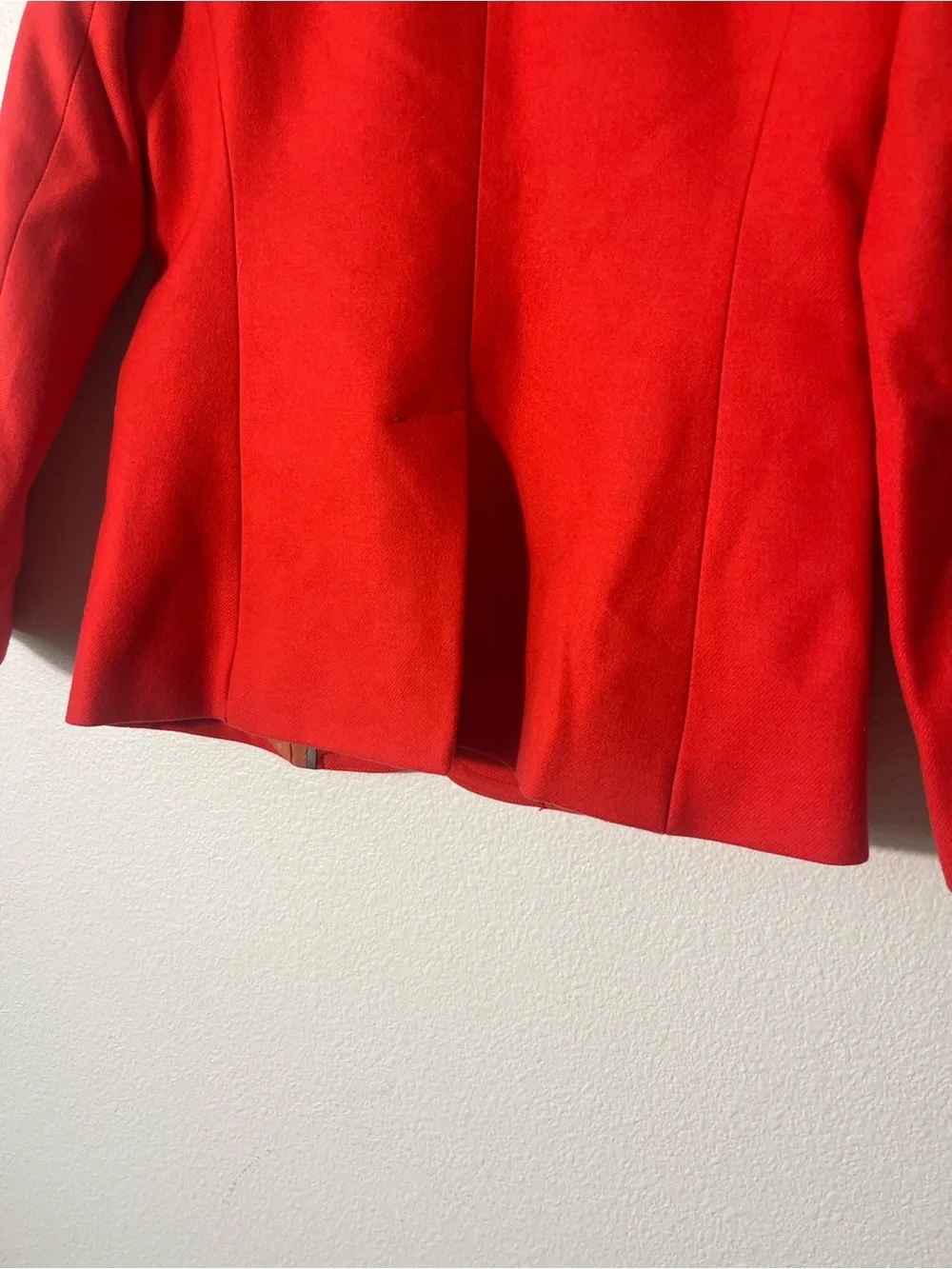 J. Crew Ha.cking Double Serge Wool Blazer Jacket Size 8P